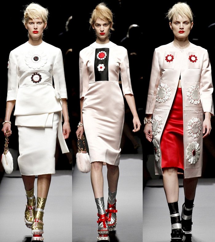 fashionable women's clothing Prada spring-summer 2024