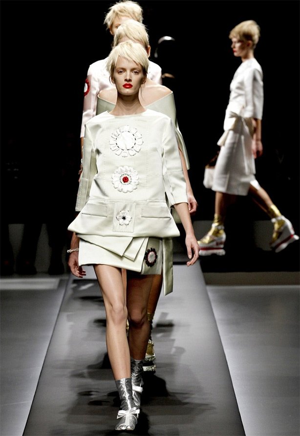 Show of the spring-summer collection from Prada