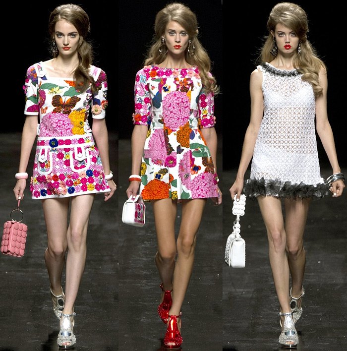 Clothes and bags, collection Moschino