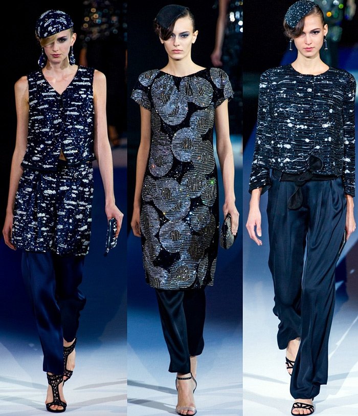 Giorgio Armani, photo of the collection from the show spring-summer 2024