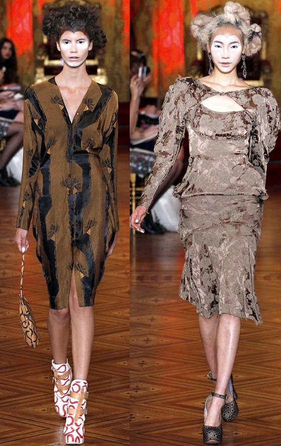 Vivienne Westwood, collection spring-summer 2024, dresses photo