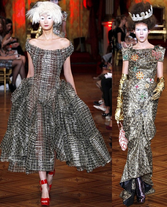 Vivienne Westwood dresses spring-summer 2024 photo