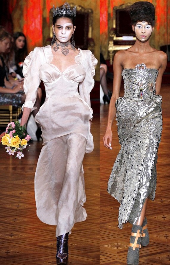 Vivienne Westwood dresses spring-summer 2024 photo