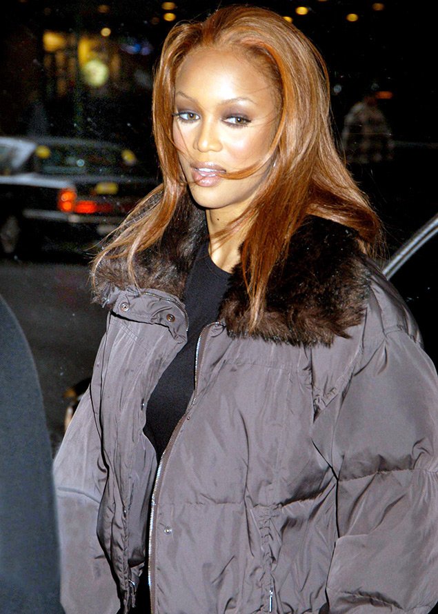 photo of model and TV presenter Tyra Banks