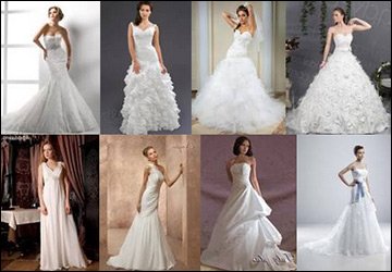 White wedding dresses