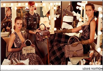 Natalia Vodianova and Louis Vuitton