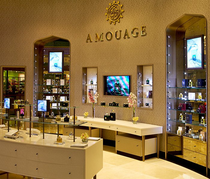 Amouage perfume - oriental fragrances and selective perfumery