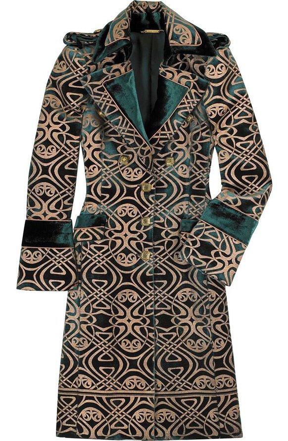 Luxurious brocade coat