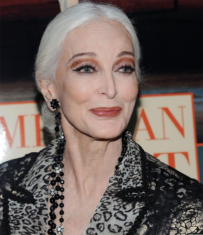 Experienced model Carmen Dell Orefis, photo