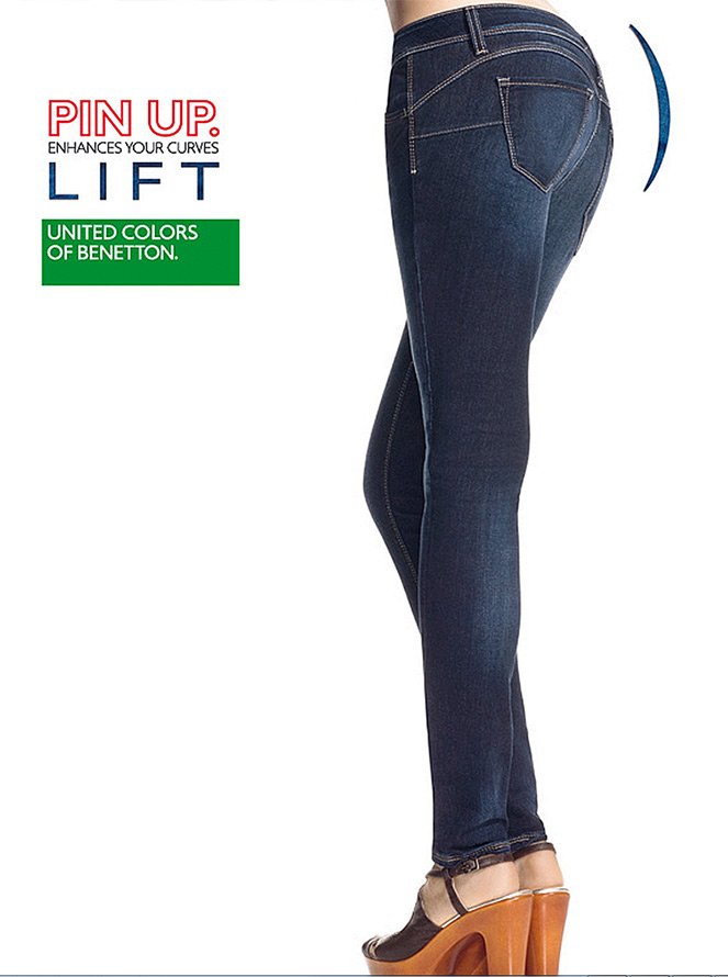 Benetton fashion jeans photo