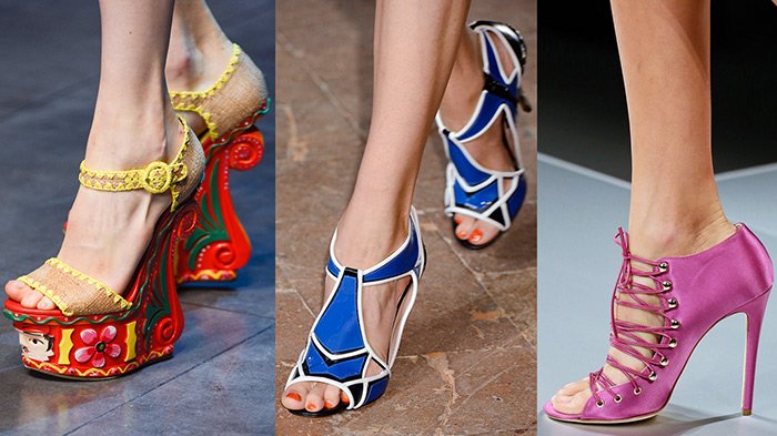 Fashionable footwear spring-summer 2024