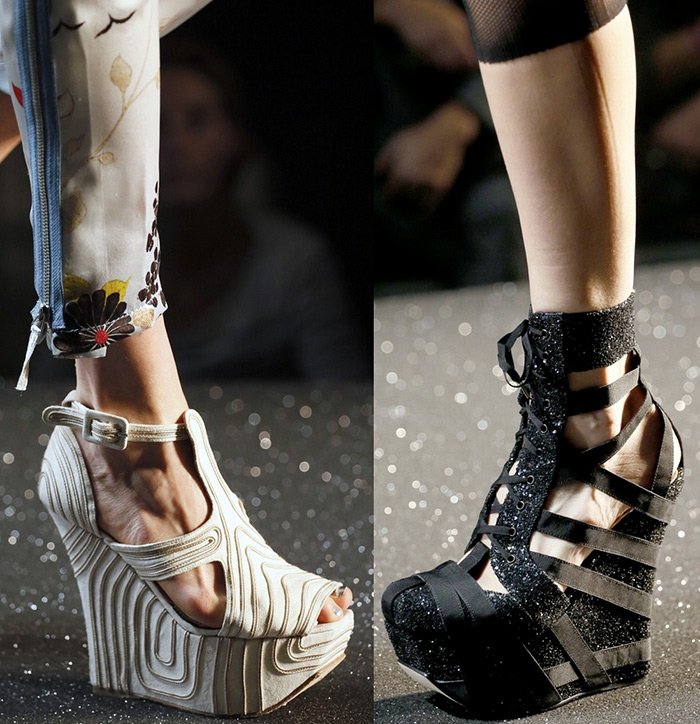 Jean-Paul Gaultier shoes spring-summer 2024