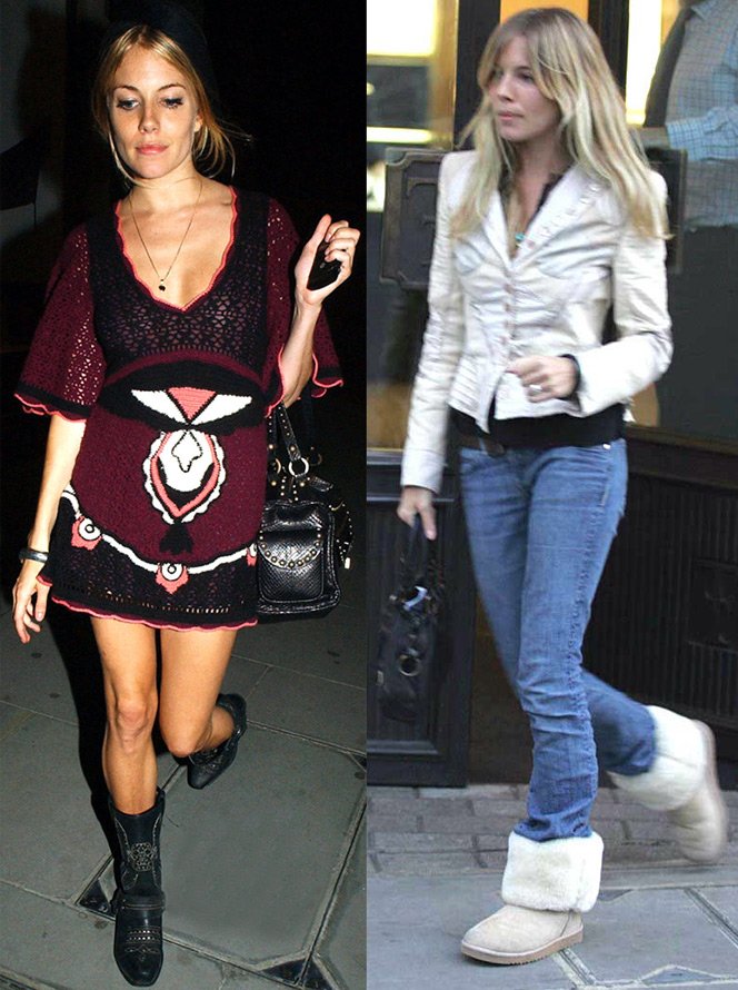 Sienna Miller's clothing style