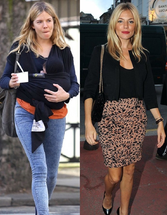 Sienna Miller's clothing style