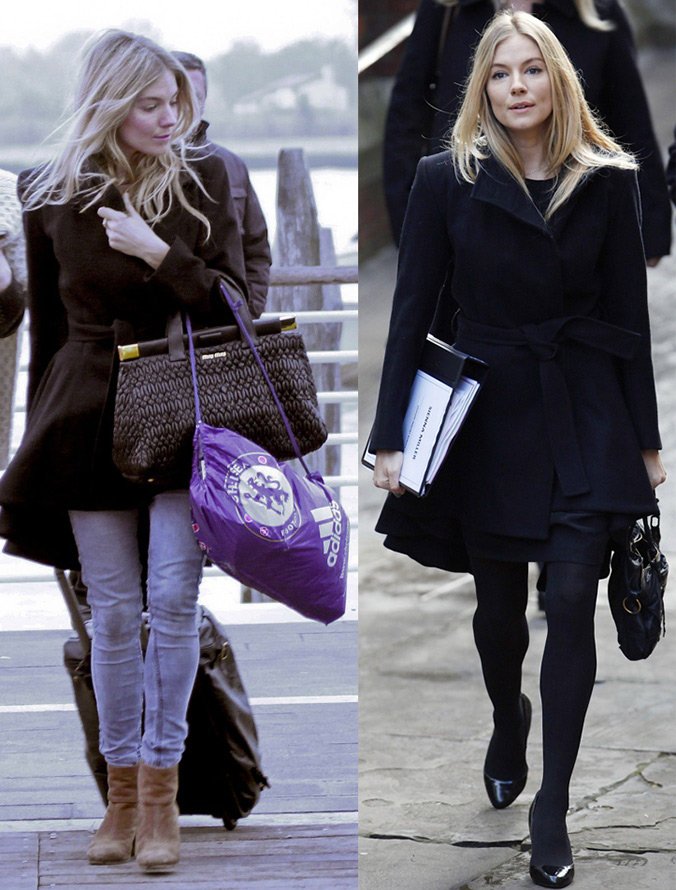 Sienna Miller's clothing style