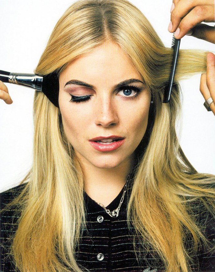 Sienna Miller makeup - photo