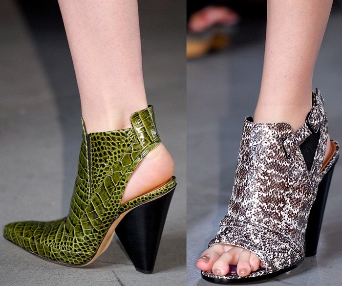 Derek Lam spring / summer 2024 ankle boots