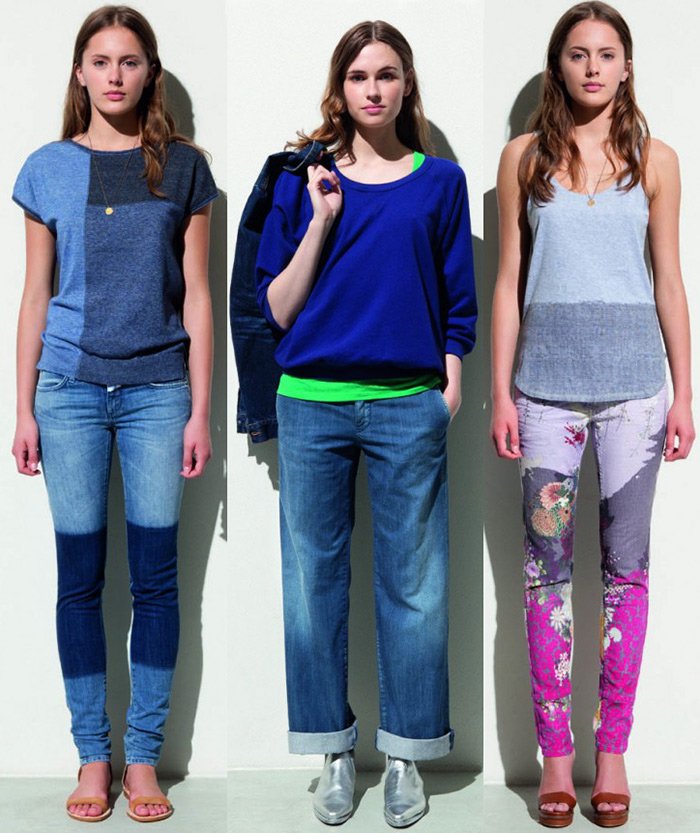 Fashionable jeans for women spring-summer 2024