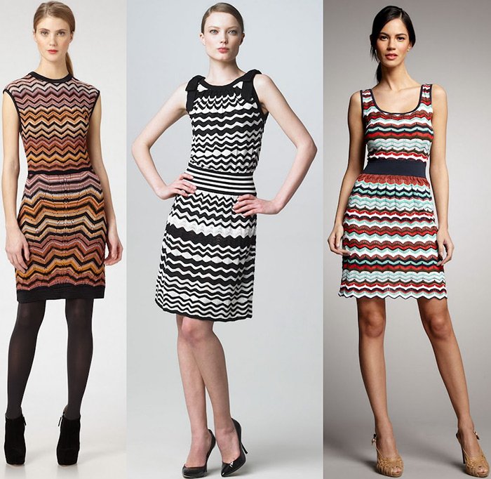 Zigzag patterns Missoni photo