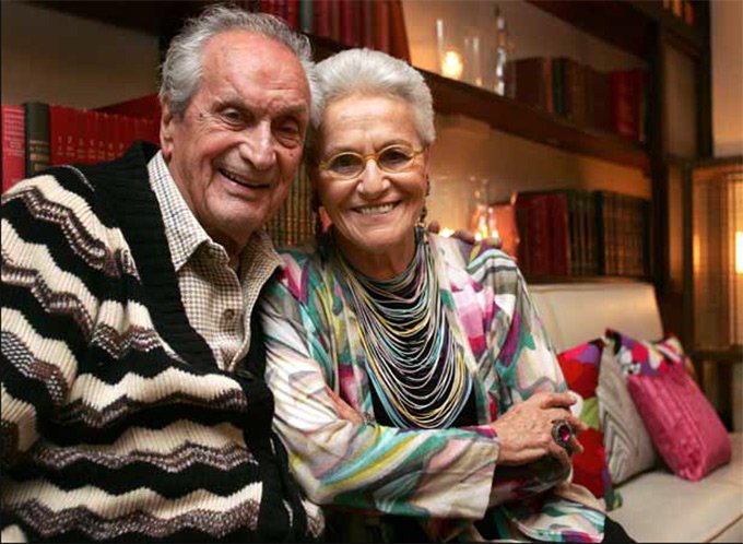 Ottavio and Rosita Missoni