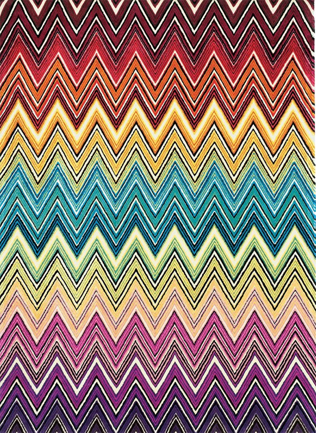 Zigzag patterns Missoni photo