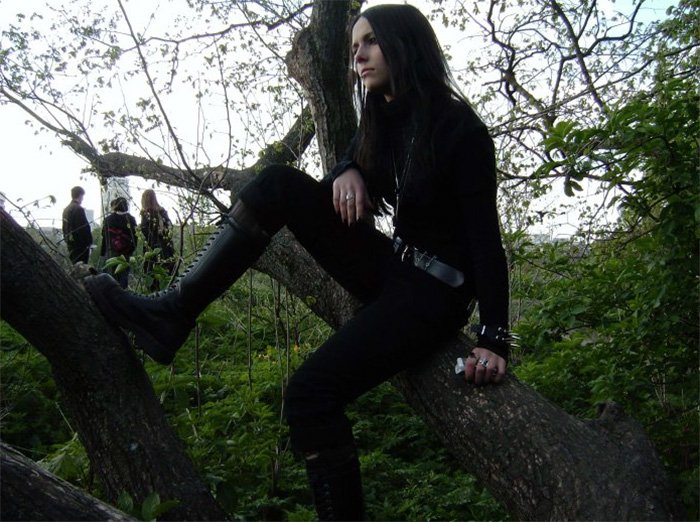 Gothic girl, photo