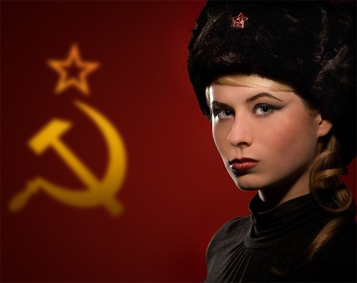 Soviet beauty photo