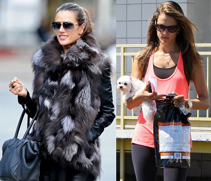 Alessandra Ambrosio clothing style