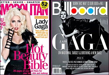 Lady Gaga magazine cover photo