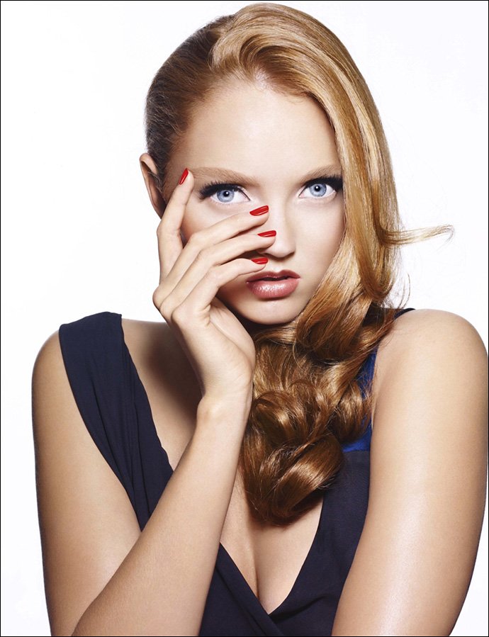 Lily Cole photo from advertising company