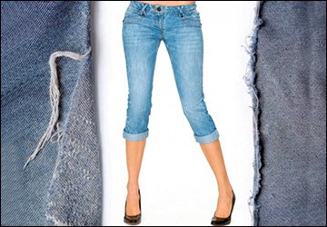 What to do with old jeans? Capri