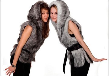 What can I wear with a fur vest?