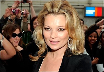 Today Kate Moss is 38 years old.