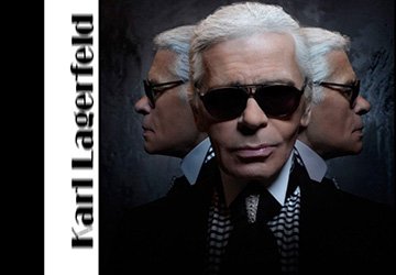 Karl Lagerfeld photo without glasses