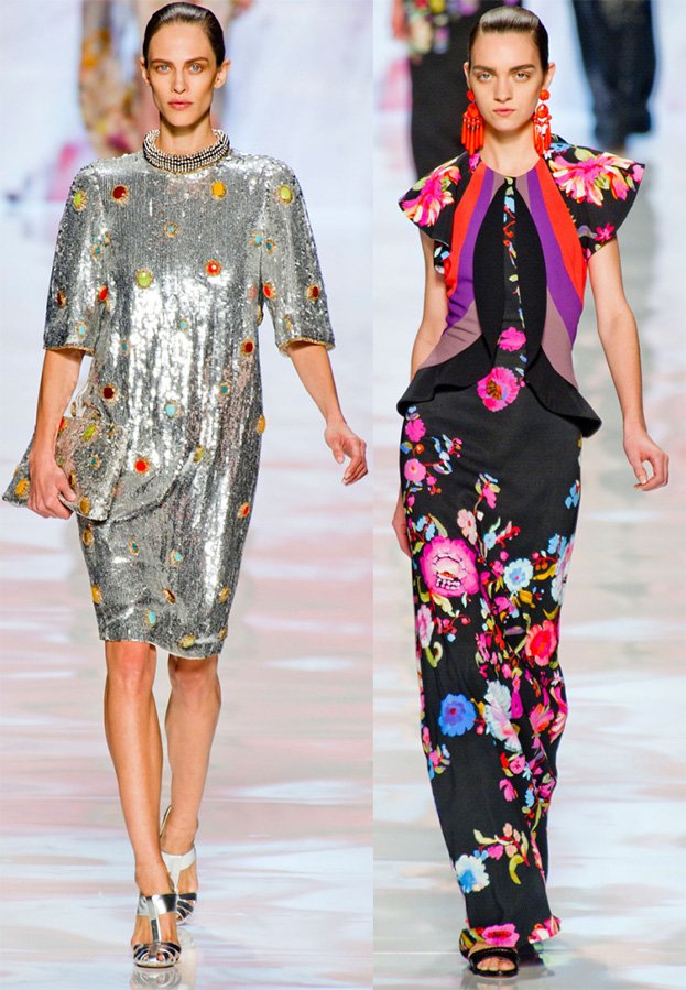 Photo of dresses from the Italian brand Etro