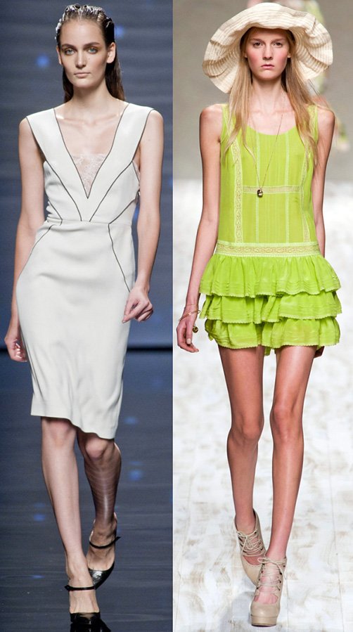 Photos from the collection of dresses spring-summer 2024