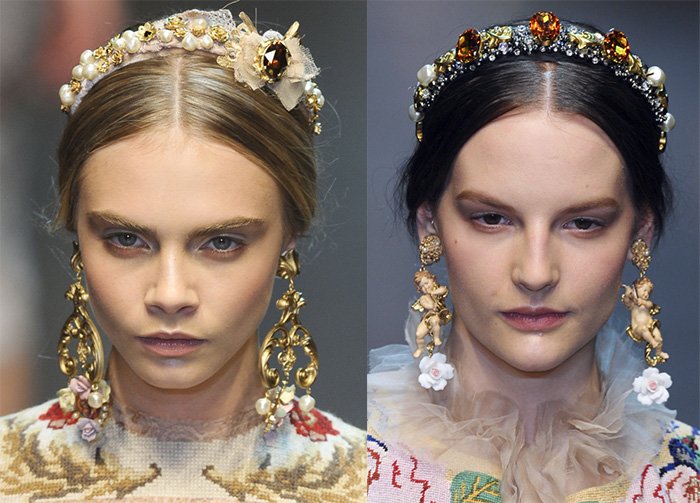 Hair jewelry and jewelry Dolce & Gabbana photo