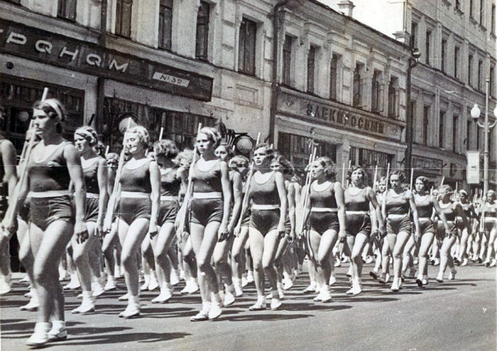 Athletes from the USSR, photos of Soviet women