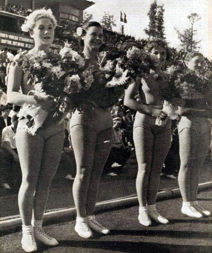 Athletes from the USSR, photos of Soviet women