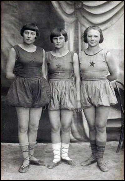 Fitness and training for women from the USSR, photo