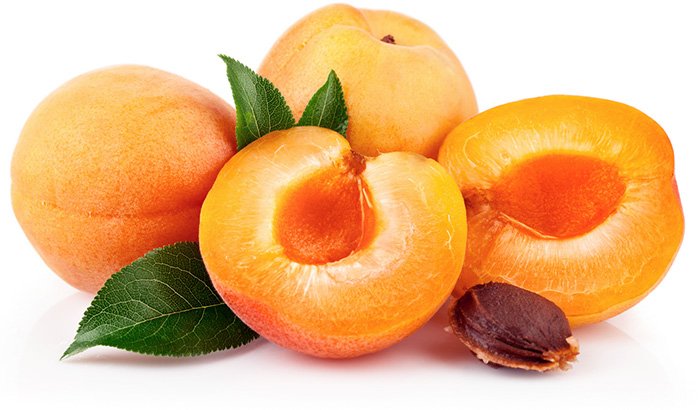 Natural apricot oil, apricots photo