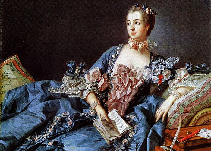 Portrait of Madame de Pompadour