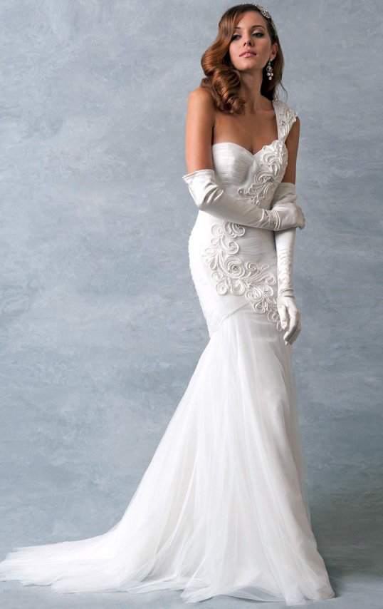 Beautiful wedding dress