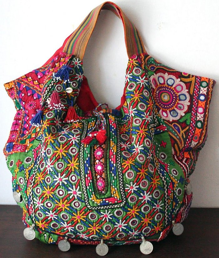 DIY patchwork bag