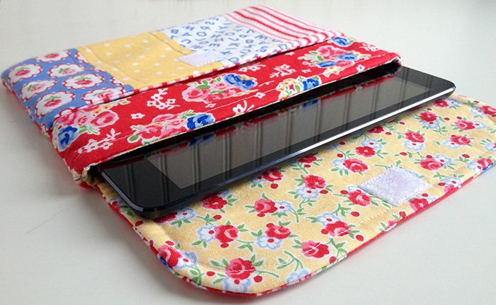 Patchwork iPad Tablet Case