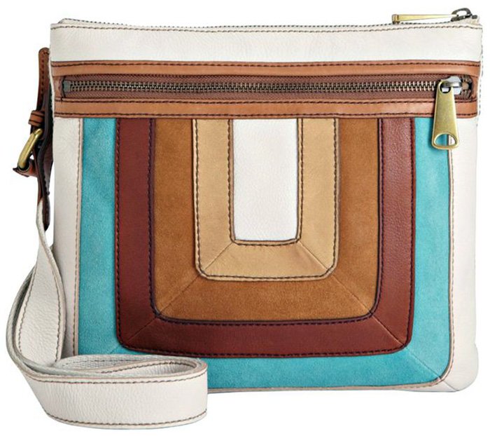 Patchwork leather bag photo