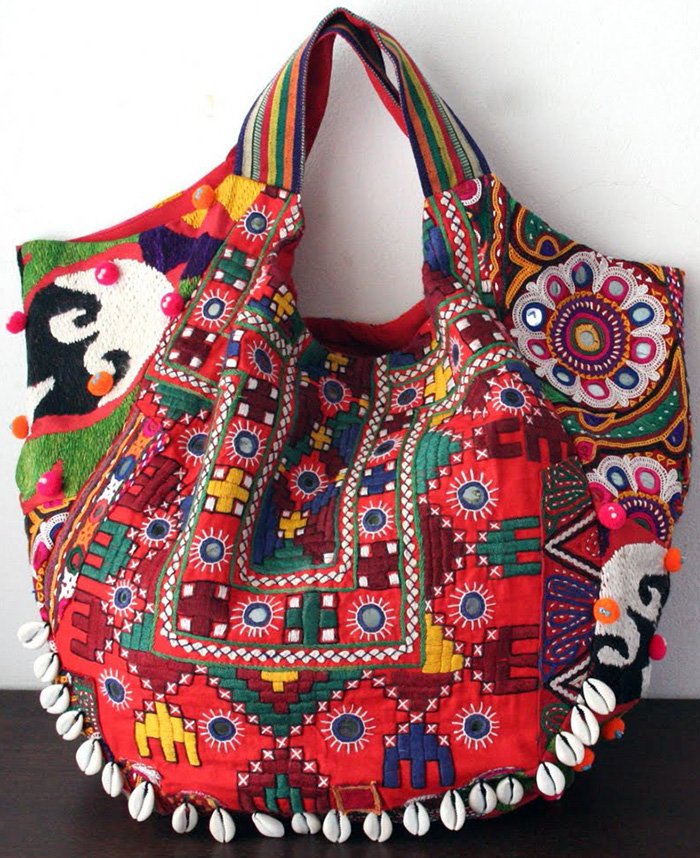 DIY patchwork bag