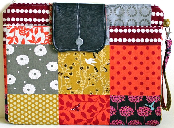 Patchwork iPad Tablet Case