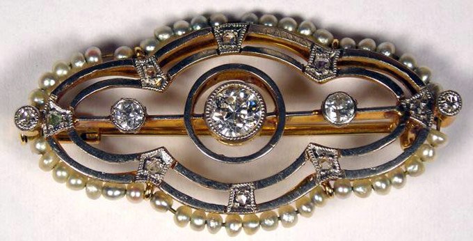 Photo of a vintage brooch