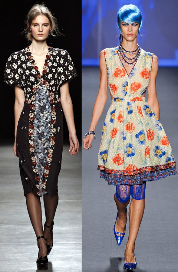 Flowers in fashion in spring and summer 2024